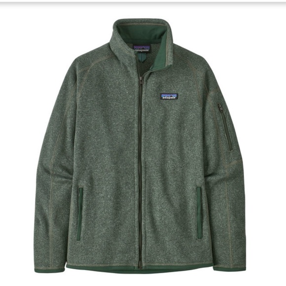 Patagonia® Women's Better
Sweater Full Zip Jacket; Heathered Green - Size Large - Picture 1 of 7